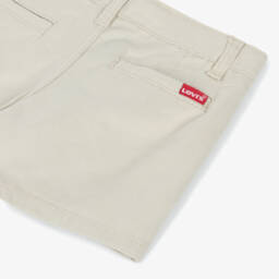 Levi's-بنطلون تويل قطني كلاسيكي بيج للأولاد | Childrensalon Outlet