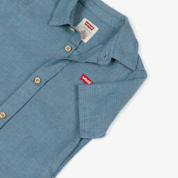 Levi's-Boys Cotton Tee with Winged Emblem | Childrensalon Outlet