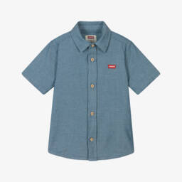 Levi's-Boys Cotton Tee with Winged Emblem | Childrensalon Outlet