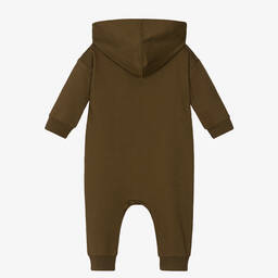 Levi's-Boys Green Cotton Babysuit | Childrensalon Outlet