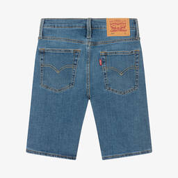 Levi's-Boys Mid-Blue 501 Denim Shorts | Childrensalon Outlet