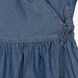 Levi's-Girls Blue Chambray Wrap Dress | Childrensalon Outlet