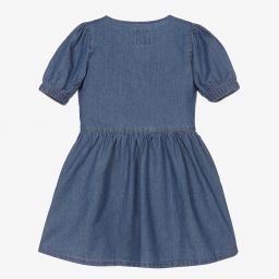 Levi's-Girls Blue Chambray Wrap Dress | Childrensalon Outlet