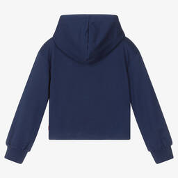 Levi's-Girls Blue Logo Hoodie | Childrensalon Outlet