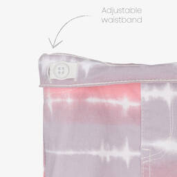 Levi's-Girls Blue & Pink Cotton Shorts Set | Childrensalon Outlet