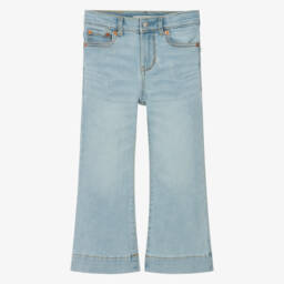 Levi's-Girls Classic Blue Flare Trousers | Childrensalon Outlet