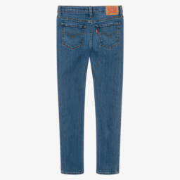 Levi's-Girls Classic Indigo Straight Leg Jeans | Childrensalon Outlet
