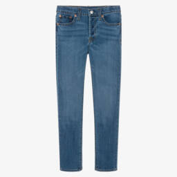 Levi's-Girls Classic Indigo Straight Leg Jeans | Childrensalon Outlet