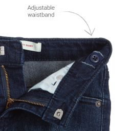 Levi's-Girls Dark Blue Denim Shorts | Childrensalon Outlet