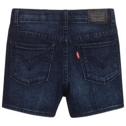 Levi's-Girls Dark Blue Denim Shorts | Childrensalon Outlet