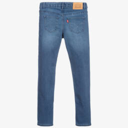 Levi's-بنطلون جينز ضيق مرن للبنات | Childrensalon Outlet