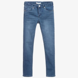 Levi's-بنطلون جينز ضيق مرن للبنات | Childrensalon Outlet