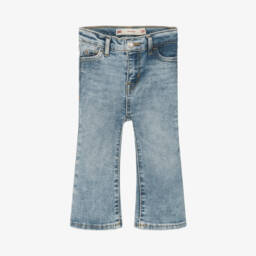 Levi's-Girls Denim Wide-Leg Jeans | Childrensalon Outlet