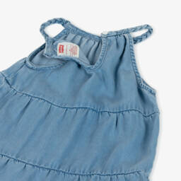 Levi's-Girls Dreamy Blue Denim Frock | Childrensalon Outlet