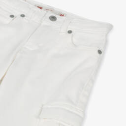 Levi's-Кремовые брюки карго для девочек | Childrensalon Outlet