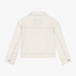 Levi's-Girls Ivory Denim Jacket | Childrensalon Outlet