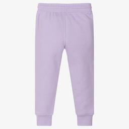 Levi's-Girls Lilac Purple Cotton Joggers | Childrensalon Outlet