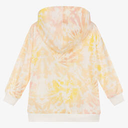 Levi's-Girls Pink Tie-Dye Zip-Up Hoodie | Childrensalon Outlet