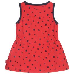 Levi's-Girls Red Flower Logo Dress | Childrensalon Outlet