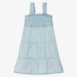 Levi's-Girls Sky Blossom Tiered Dress | Childrensalon Outlet