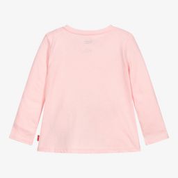 Levi's-Pink Heart Logo Top | Childrensalon Outlet