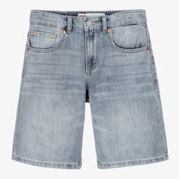 Levi's-Teen Boys Blue Denim Loose Fit Shorts | Childrensalon Outlet