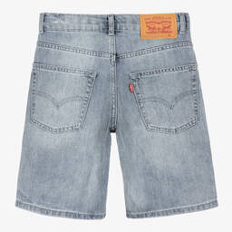 Levi's-Teen Boys Blue Denim Loose Fit Shorts | Childrensalon Outlet