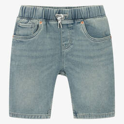 Levi's-Teen Boys Blue Denim Skinny Fit Shorts | Childrensalon Outlet