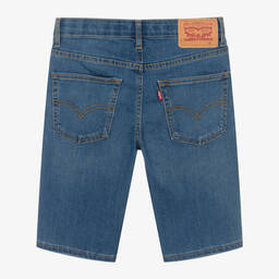 Levi's-Teen Boys Blue Slim Fit Denim Shorts | Childrensalon Outlet