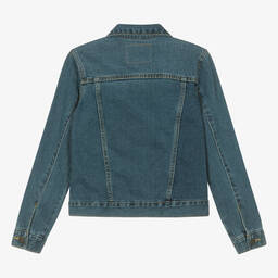 Levi's-Teen Boys Blue Washed Denim Jacket | Childrensalon Outlet