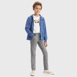 Levi's-Teen Boys Grey 510 Skinny Denim Jeans | Childrensalon Outlet