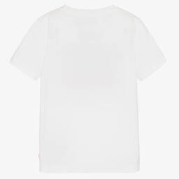 Levi's-Teen Boys White Sportswear Logo T-Shirt | Childrensalon Outlet