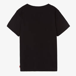 Levi's-Teen Girls Black Cotton T-Shirt | Childrensalon Outlet