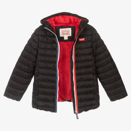Levi's-Teen Girls Black Puffer Coat | Childrensalon Outlet