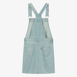 Levi's-Teen Girls Blue Denim Dungaree Dress | Childrensalon Outlet