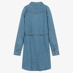 Levi's-Teen Girls Blue Denim Shirt Dress | Childrensalon Outlet