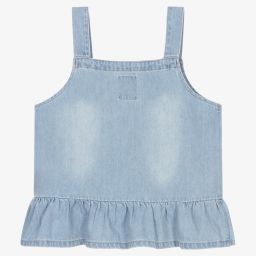 Levi's-Teen Girls Blue Denim Top | Childrensalon Outlet