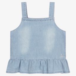 Levi's-Teen Girls Blue Denim Top | Childrensalon Outlet