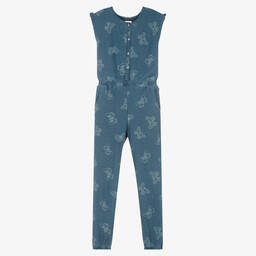 Levi's-Teen Girls Blue Jersey Jumpsuit | Childrensalon Outlet