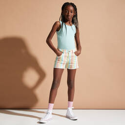 Levi's-Teen Girls Pink Cotton Girlfriend Shorts | Childrensalon Outlet