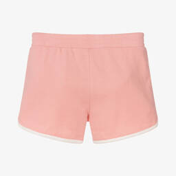 Levi's-شورت تينز بناتي قطن جيرسي لون زهري | Childrensalon Outlet