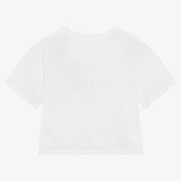 Levi's-Teen Girls White Cotton Logo T-Shirt | Childrensalon Outlet