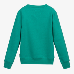 Levi's-Teen Green Logo Sweatshirt | Childrensalon Outlet