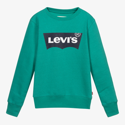 Levi's-Teen Green Logo Sweatshirt | Childrensalon Outlet