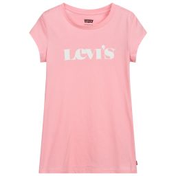 Levi's-Teen Pink Logo T-Shirt | Childrensalon Outlet