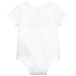 Levi's-White Cotton Baby Bodyvest | Childrensalon Outlet