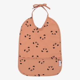 ليوود-Baby Girls Pink Panda Waterproof Bib | Childrensalon Outlet