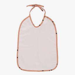 ليوود-Baby Girls Pink Panda Waterproof Bib | Childrensalon Outlet
