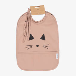 Liewood-Baby Girls Pink Waterproof Bibs (2 Pack) | Childrensalon Outlet