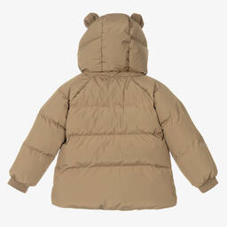 ليوود-جاكيت بافر لون بيج مبطن بريش | Childrensalon Outlet